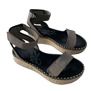 OTBT Reflector Espadrille Platform Sandals | Size 6